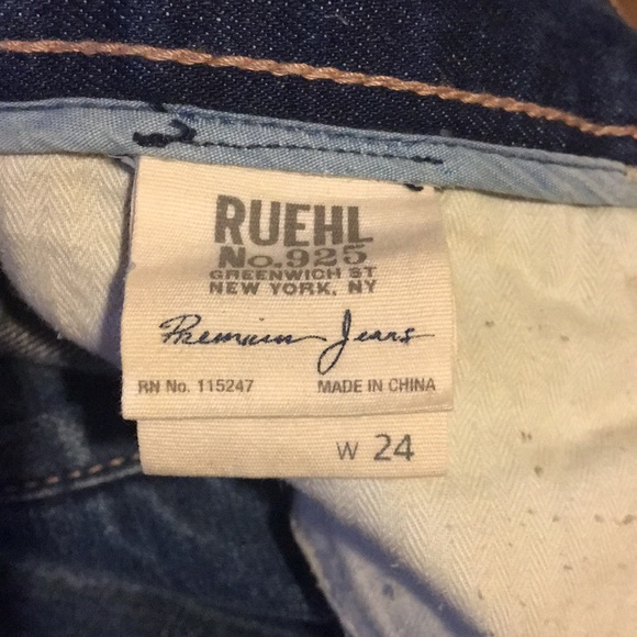 SOLD RUEHL patchwork denim -24- - Picture 5 of 7